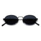 Titan Oval / Matt Black & Polarised Black Lens